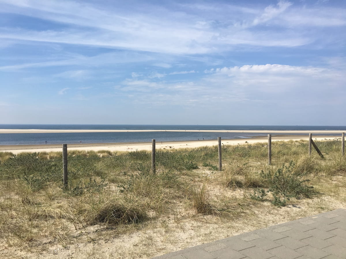 Kitesurfen op Wijk aan Zee, Noord-Holland